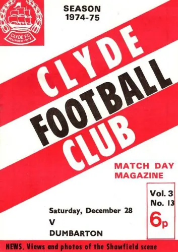 Programme: Clyde, 28 Dec 1974