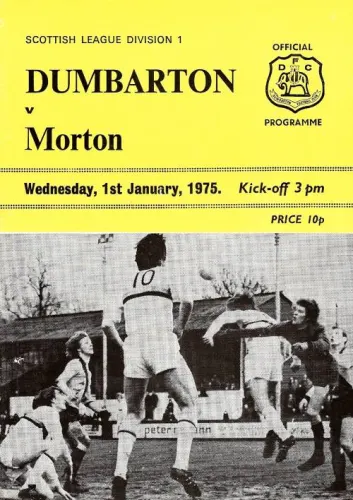Programme: Greenock Morton, 1 Jan 1975