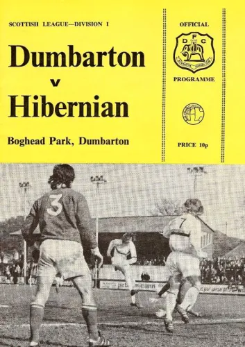 Programme: Hibernian, 19 Apr 1975
