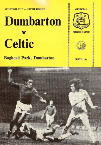 Programme: Celtic, 8 Mar 1975