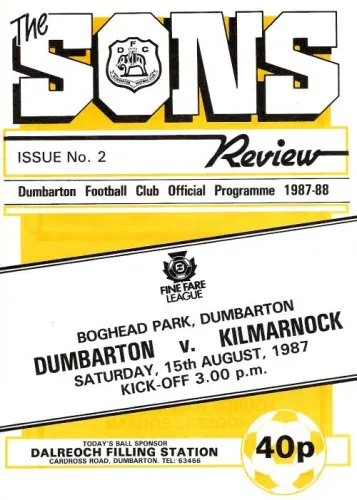 Programme cover