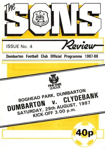 Programme cover