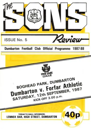 Programme cover