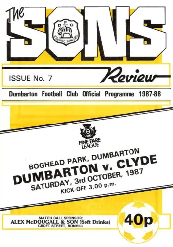 Programme cover