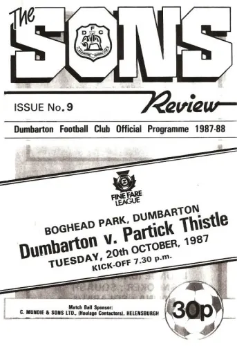 Programme cover