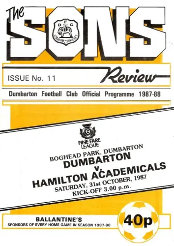 Programme cover