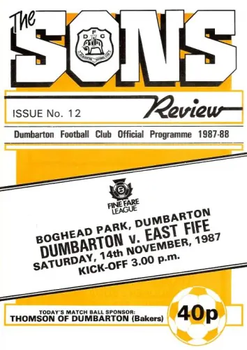 Programme cover