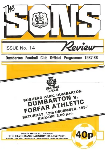 Programme cover