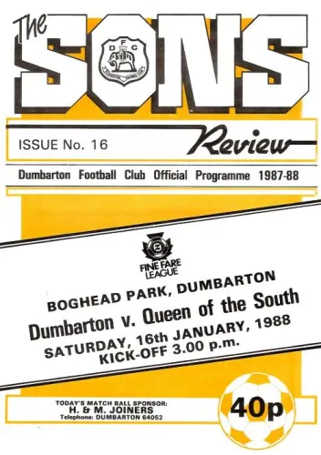 Programme cover