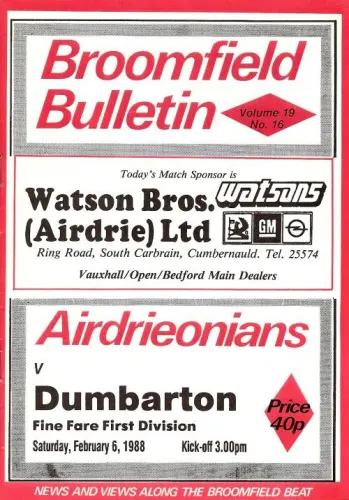 Programme cover