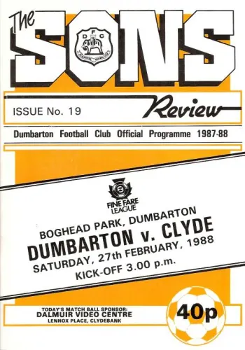 Programme cover