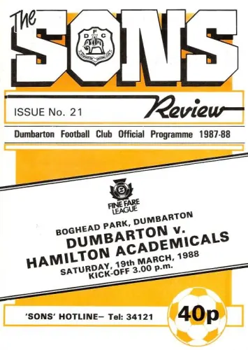 Programme cover