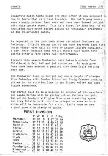 Programme cover