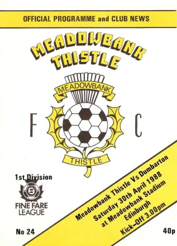 Programme cover