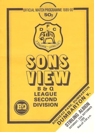 Programme cover