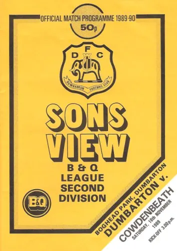 Programme cover