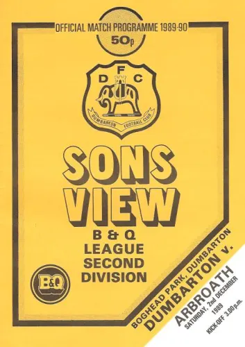 Programme cover