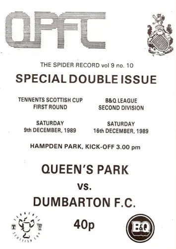 Programme cover