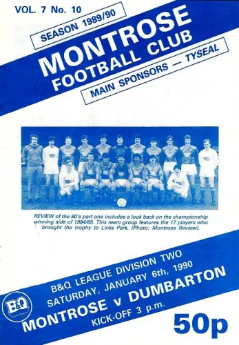 Programme cover