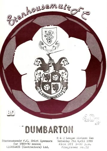 Programme cover
