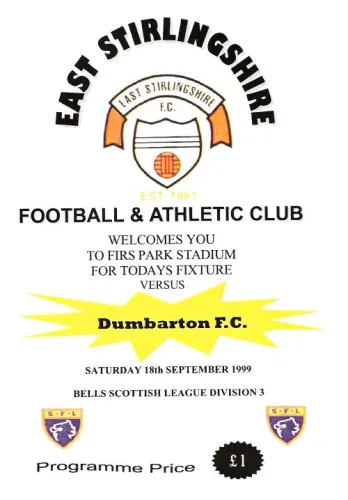 Programme cover