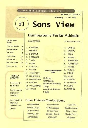 Programme cover