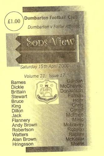 Programme cover