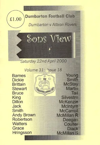 Programme cover