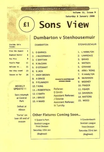 Programme cover