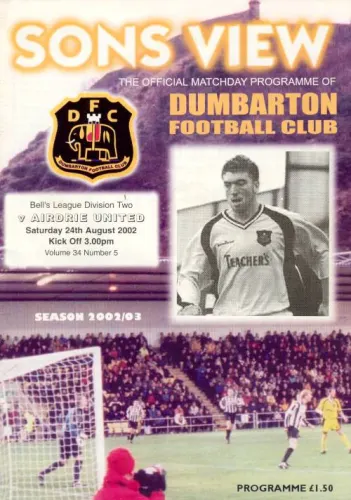 Programme: Airdrie, 24 Aug 2002