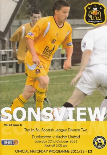 Programme: Airdrie, 22 Oct 2011