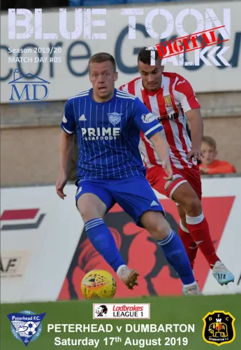 Programme: Peterhead, 17 Aug 2019