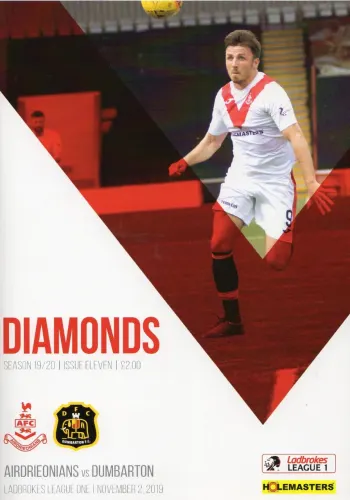 Programme: Airdrie, 2 Nov 2019