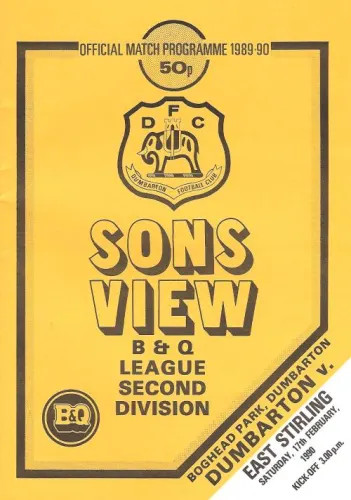 Programme cover