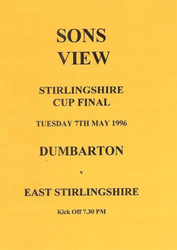 Programme: East Stirlingshire, 7 May 1996